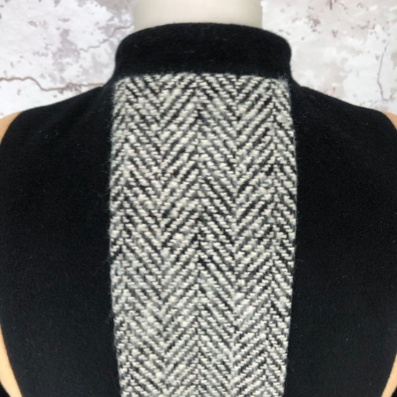 Laveer Colorblock Herringbone Wool Blend Jacket Size 2 - Picture 8 of 13